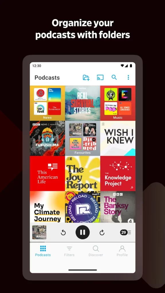 Best Podcast app for Android